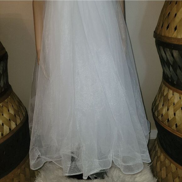 🆕️👗New Trend Flower Girl Dress, First Communion Dress, White - Sz 10 - Picture 3 of 11